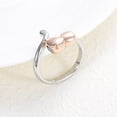 thumbnail image 4 of Constantlife Cut Cat Stainless Steel Finger Ring Pet Cremation Urns for Cat Ashes Jewellery Urn Ring, 4 of 5