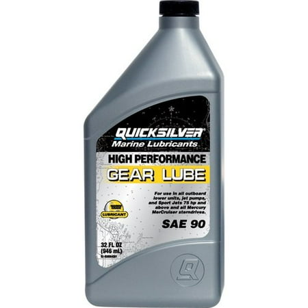 Mercury 92-858064K01 Marine SAE 90 High Performance Gear Lube, 1