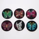 thumbnail image 2 of Posavasos de diamante DIY de 6 uds con posavasos redondo de mariposa para decoración de hogar y oficina Hugtrwg Para estrenar, 2 of 9