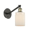thumbnail image 1 of 317-1W-BAB-G341-LED-Innovations Lighting-Caledonia - 1 Light Wall Sconce In Industrial Style-11.38 Inches Tall and 5.3 Inches Wide Black Antique Brass, 1 of 1