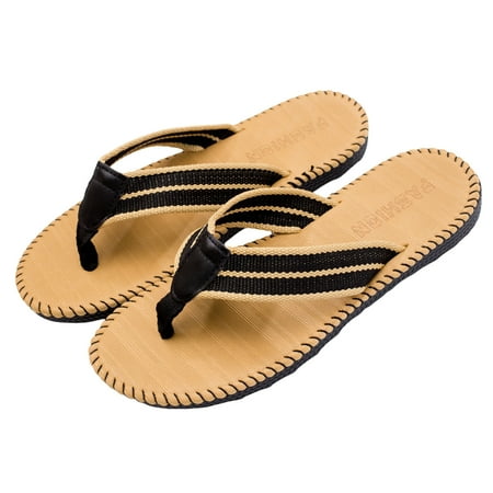 

Mens Flip Flops Non-Slip Flat Bottom Beach Outdoor Summer Casual Flip Flops Men