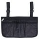 thumbnail image 1 of Bolsas laterales para sillas de ruedas, gran capacidad, hermosa y práctica bolsa de almacenamiento lateral con reposabrazos para cochecitos de scooters móviles, 1 of 14