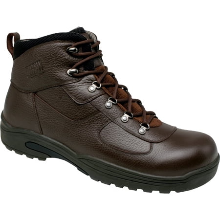 

Men s Drew Rockford Waterproof Boot Dark Brown Tumbled Leather 10.5 6E