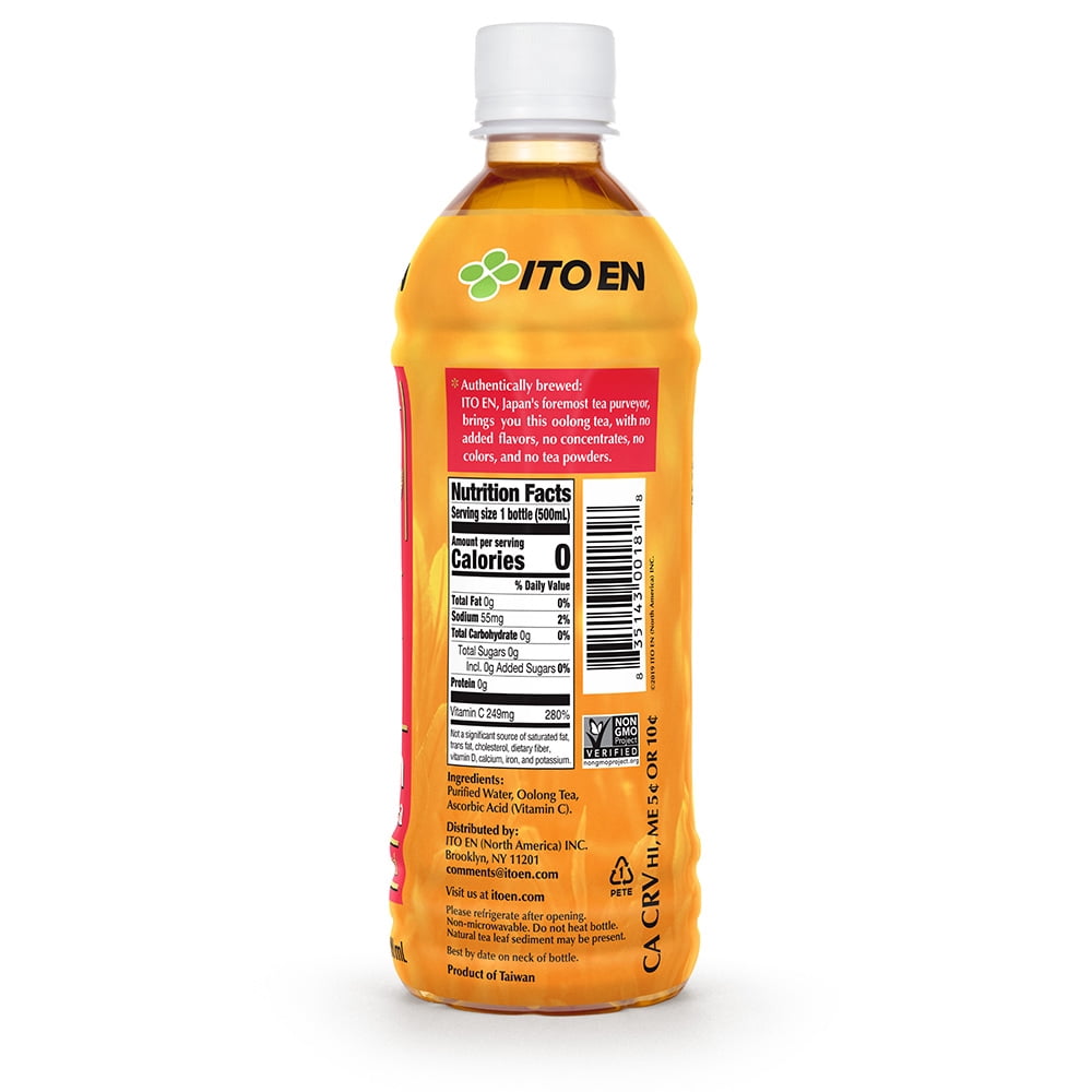 (3 pack) Ito En Golden Oolong Tea, Unsweetened Bottled Tea, 16.9 fl oz, 1 count