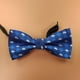 thumbnail image 1 of Pajarita de poliéster a rayas con puntos polares para estudiantes, niños pequeños, corbata de lazo, accesorios para cuello, 1 of 6