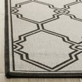 thumbnail image 3 of Safavieh Linden Carleton Geometric Indoor/Outdoor Area Rug, Light Gray/Charcoal, 6'7" x 6'7" Square, 3 of 8