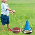 thumbnail image 3 of jinwen Sports Game Cones Throwing Hoop Toy Fun Agility Field Marker Cones Toss Game for Games Kindergarten Indoor Outdoor Team Games Rugby, 3 of 9