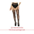 thumbnail image 3 of Wweixi Bas Résille Chaussettes Taille Haute Extensibles Lingerie Collants Vêtements pour Femmes Mode Collants pour Femmes 1160 Taille Unique, 3 of 3