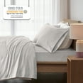 thumbnail image 4 of Regency Heights Twin Size Cotton Flannel Sheet Set, 3-Piece Flannel Bed Sheets Twin, 100% Cotton Bed Sheets Set with Deep Pocket, Grey Dots, 4 of 6