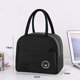 thumbnail image 2 of Bolsa de comida aislada, cesta de comida, bolsa de almuerzo portátil, bolsa de almuerzo impermeable, bolsa de almuerzo portátil negro Sincero Electrónica, 2 of 5