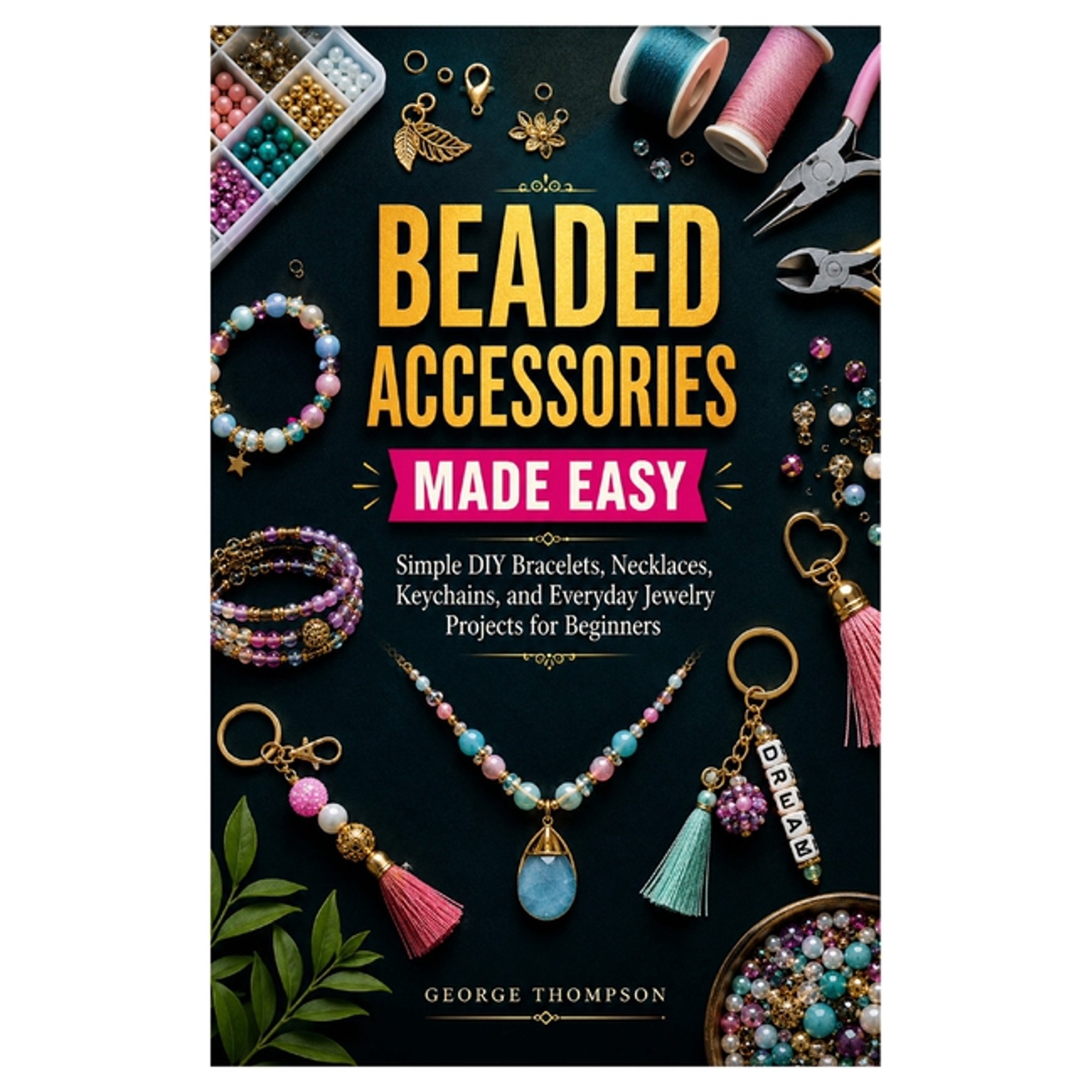 Beaded Accessories Made Easy: Simple DIY Bracelets, Necklaces, Keychains, and Everyday Jewelry Projects for Beginners, (Paperback)