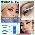 thumbnail image 4 of 6 Pcs Matte Colorful Liquid Eyeliner Long Lasting Waterproof Non-smudge for Holiday Parties Makeup Tools Cosmetics, 4 of 5