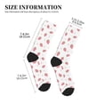 thumbnail image 3 of Rocae Hand Drawn Strawberry for Adult Socks Casual Athletic Stretchy Loose Socks for Women Men Non-Slip Middle Tube Socks, 3 of 7