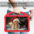 thumbnail image 6 of for Motorola Moto Tab G70 11.0 inch 2022 Tablet Case for Kids - Durable Lightweight EVA Shockproof Protective Handle Stand Cover for Motorola Moto Tab G70 11.0 inch 2022, Red, 6 of 7