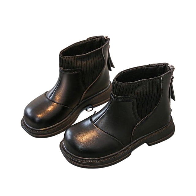 Autumn Girls' Booties, British Style Fashion Booties, Suitable for Middle and Older Children