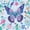 Butterfly-Purple, variant on BYGFHLYW DIY 5D Diamond Art Painting Kits for Adults, Watercolor Hummingbird Floral Art Diamond Craft, Botanical Home Wall Decor 12x16 Inch