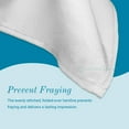thumbnail image 4 of Leading Linens 5 pc 60x84 Inch Rectangle White Polyester Tablecloths - Stain & Wrinkle Resistant Washable Dining Table Cover for Wedding Reception Banquet Party Event, 4 of 5