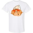 thumbnail image 3 of Inktastic Cute Hermit Crab on Beach T-Shirt, 3 of 5
