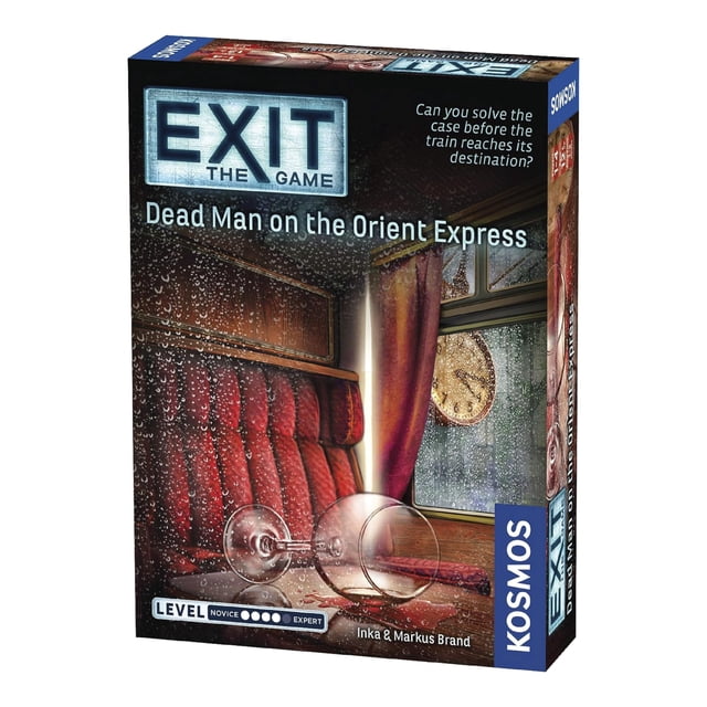 Juego de cartas Thames & Kosmos Exit: El juego Dead Man on The Orient Express