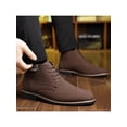 thumbnail image 3 of Men's Business Dress Boots - Stylish Lace-Up Derby for Office & Daily Wear, 3 of 5
