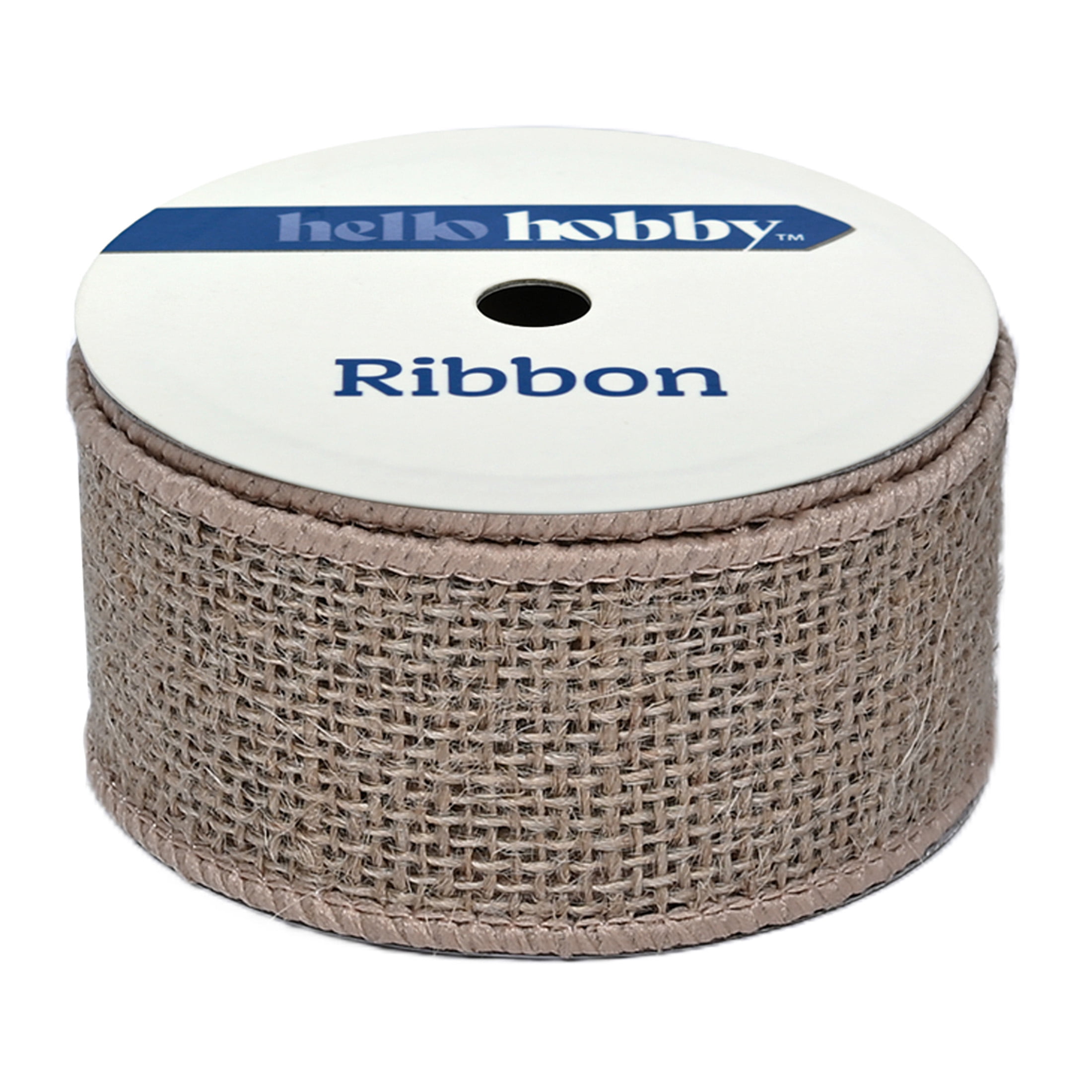 Hello Hobby. 1.5" Natural Burlap Ribbon, 3 yards