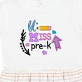 thumbnail image 4 of Inktastic Lil Miss Pre K with Arrows and Hearts Girls Toddler Dress, 4 of 5