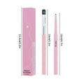 Makeup Eyeliner Glue Pen Is Smooth Easy To Color Natural Brown Sleeping