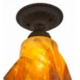 thumbnail image 2 of Meyda Tiffany 184461 Taste Of Honey 12" Wide Semi-Flush Ceiling Fixture - Bronze, 2 of 7