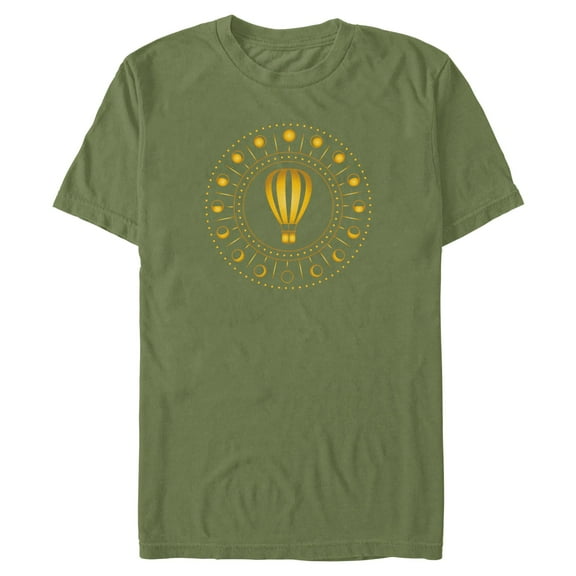 Men's Wicked Hot Air Balloon Badge Graphic T-Shirt