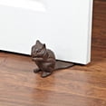 thumbnail image 2 of Abbott Collection Jardin Cast Iron Chipmunk Door Wedge/Stopper, Brown, 2 of 4