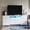 White, variant on Kicctian 63" Wide Black Dresser with 10 Fabric Drawers Dresser with LED Lights and Power Outlet – Dresser for Bedroom & TV Stand for Living Room