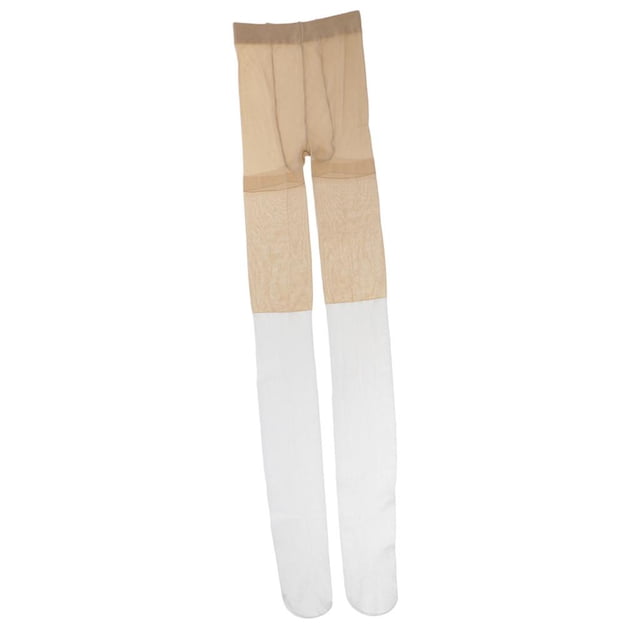 Medias de compresión elásticas Pantimedias ajustadas transpirables Ropa de mujer Piel + blanco Yuyangstore Pantimedias de conformación de mujeres