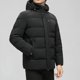thumbnail image 1 of Chaqueta de plumón negra de invierno para hombre, chaqueta de plumón de pato blanco con capucha desmontable, abrigo grueso y cálido, nueva, 1 of 4