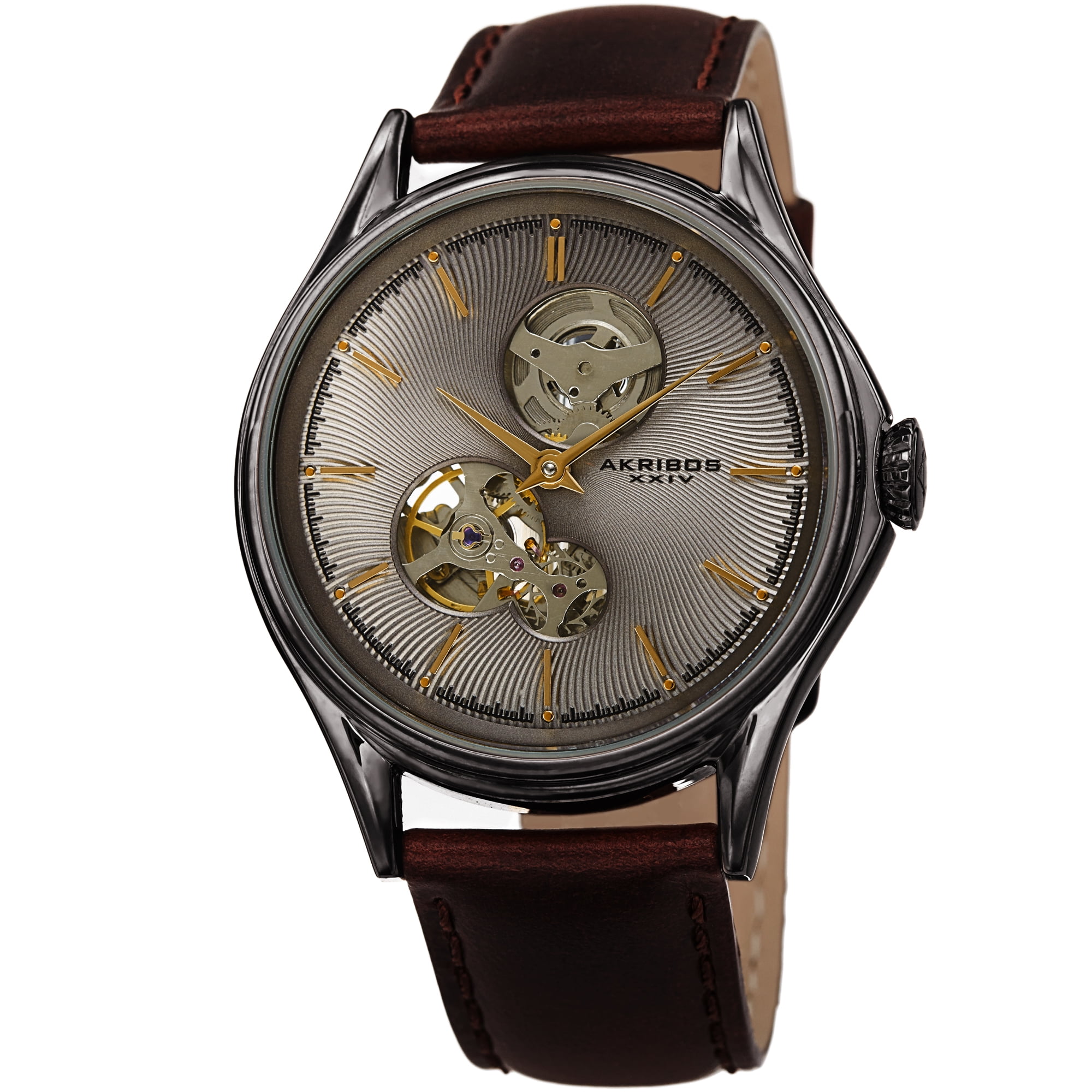 akribos skeleton watch