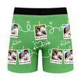 thumbnail image 6 of Wxolcjlv Mens Boxer Briefs DIY Funny Print Valentine's Day Underwear Stylish Elastic Boxer Shorts Men's Novelty Gifts, 6 of 8