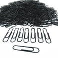 thumbnail image 1 of 100PCS Black Paper Clip School Supplies Study Article Craft Table Foldable, 1 of 2