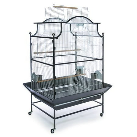Prevue Pet Products Pagoda Parrot Cage Black & Pewter 3140