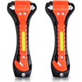 thumbnail image 1 of W829 Car Window Breaker, Safety Hammer - Emergency Escape Tool, Window Breaker Seatbelt Cutter, Life Saving Survival Kit with Light Reflective Tape(2-Pack), 1 of 1