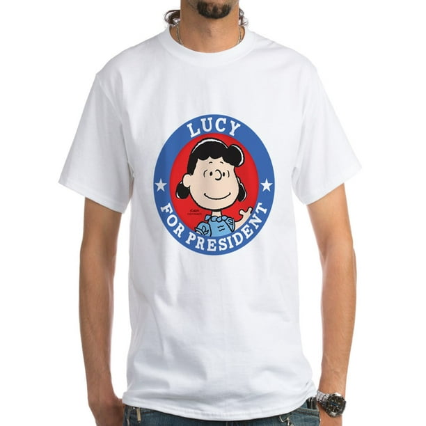 CafePress CafePress Lucy For President Peanuts White TShirt