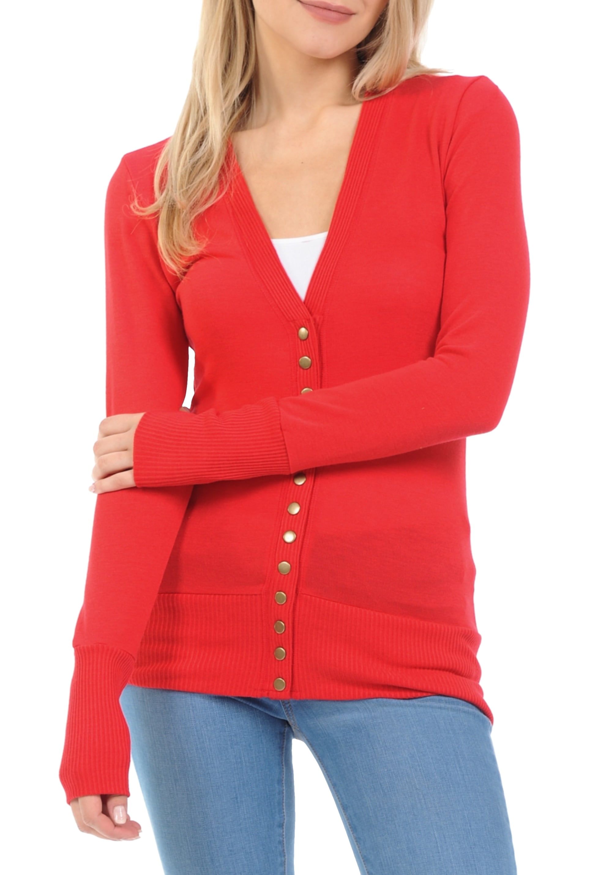 clothingave-women-s-long-sleeve-snap-button-sweater-cardigan-w-ribbed