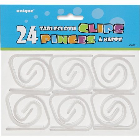 

Unique 60722 Tablecover Clip 24 Count (Pack of 32)