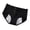 Black, variant on Women's Leak Proof Soft And Breathable Underwear Japanese Bikini Panties