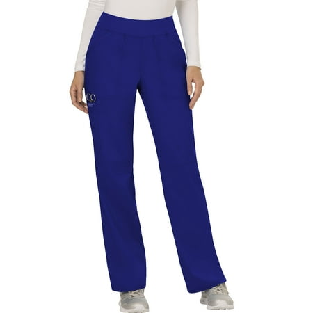 

Cherokee Workwear Revolution Women s Scrubs Pant Mid Rise Straight Leg Pull-On WW110