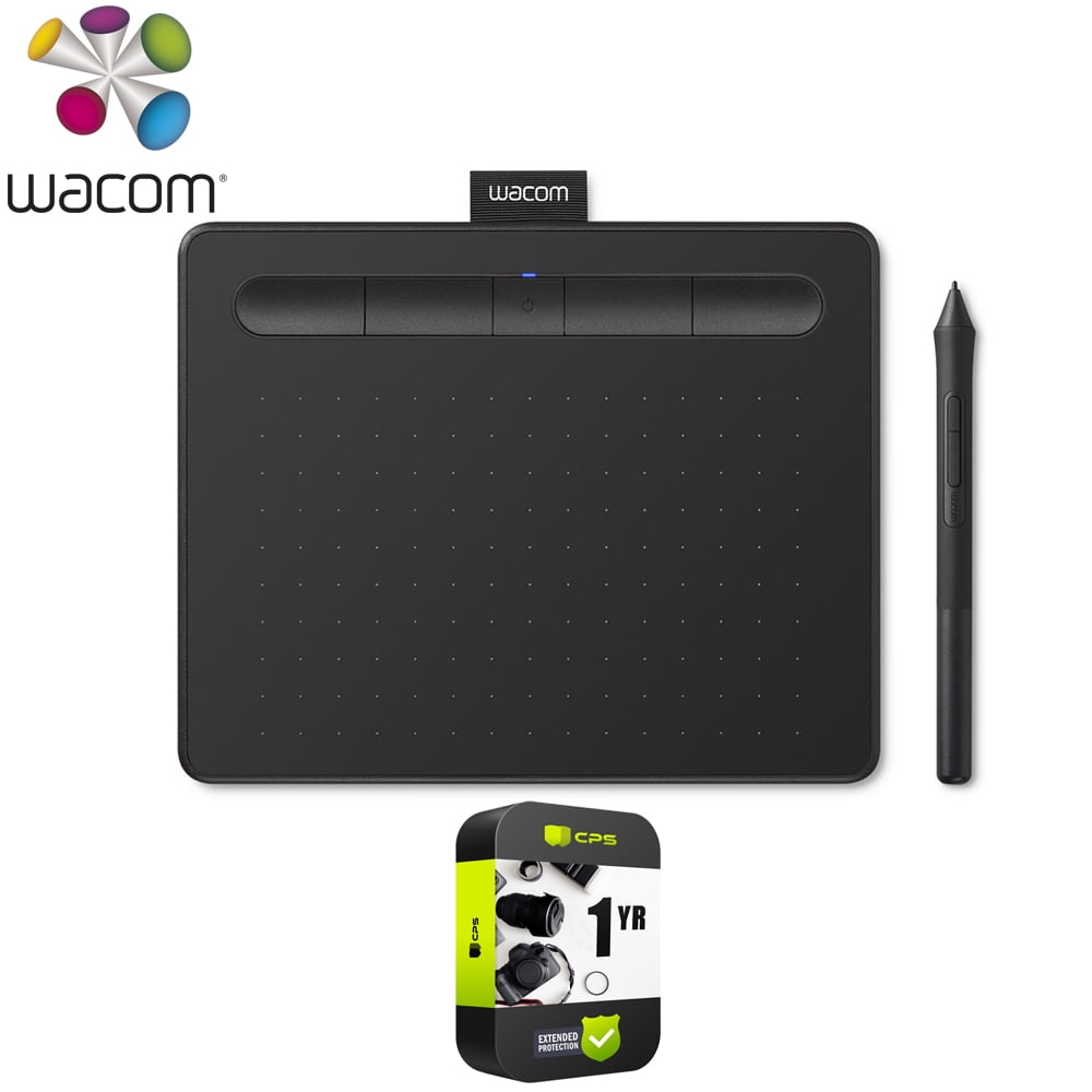 Wacom Intuos Wireless Graphics Drawing Tablet with 3 Bonus