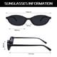 thumbnail image 4 of Gafas de Sol Ovaladas Retro GUVIVI para Mujer con Protección UV400, 4 of 9