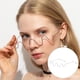 thumbnail image 1 of Gafas de sol de medio marco Salvador Montura Mitad sin lente Diamante de imitación para damas plata, 1 of 9