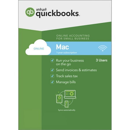 Intuit QuickBooks Online For Mac 2019 (Email