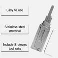 thumbnail image 5 of Stainless_S.teel Key D.ecoder，L.ock P.icking Kit，L.ock Pick，L.ocksmith Tools，L.ock P.icking Tools，L.ocksmith, 5 of 8