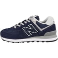 thumbnail image 1 of Zapatilla New Balance 574 Core para mujer, color azul marino y blanco, talla 6.5, 1 of 9