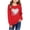 Red, variant on Spazoro Kids Girls Sweatshirts, Heart Print Crew Neck Valentine's Day Long Sleeve Casual Blouses Tops for Child Girls Black Size 4 T